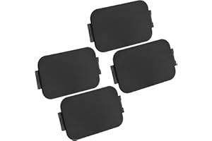 JIACHENG Truck Bed Rail Cap Stake Pocket Cover Plastic Bedrail Insert Plug Box Replacement for 1997-2014 Ford F150, 2002-2016 F250 F350 F450 F550 Super Duty 5L3Z-99290D90-AAA