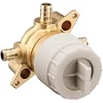 Moen U130XS M-CORE 3-Series Duschmischventil – 3 Anschlüsse, Mit Druckausgleich & Stopps, Für PEX