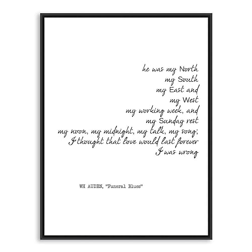 😊 Wh auden poems funeral blues. Funeral Blues by W.H. Auden. 20190225