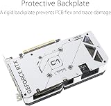 ASUS GeForce RTX 4060 DUAL EVO 8G OC White Graphics Card 2535MHz Boost view 5