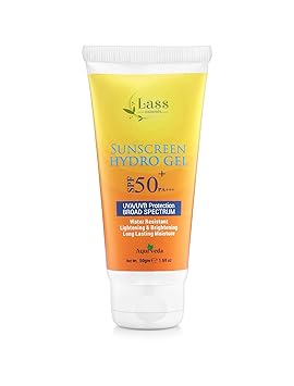 Lass Naturals Sunscreen hydro gel with SPF 50+, 50ml