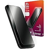 ZAGG Glass Elite Screen Protector for iPhone 16 Pro Max - 5X Stronger, Reinforced Edges, Ultra-Strong Tempered Glass, Scratch Resistant, Anti-Smudge, Easy Installation, InvisibleShield, Eco-Friendly