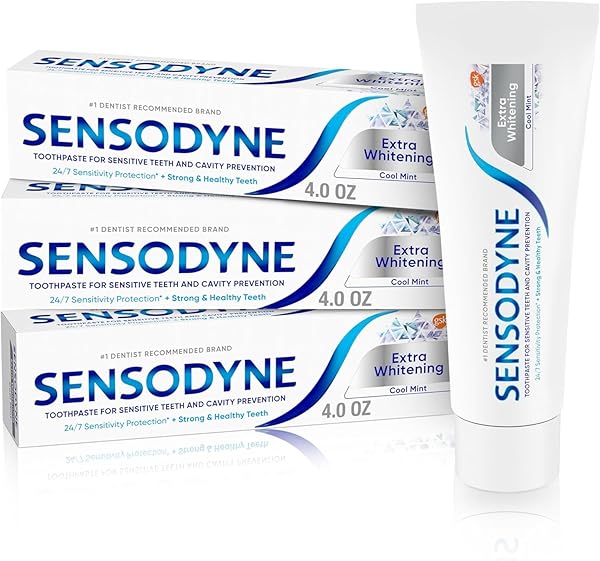SENSODYNE EXTRA WHITENING SENSITIVE TEETH AND CAVITY PREVENTION...