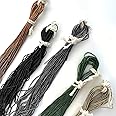 Embroiderymaterial Smooth Gimp French Wire for Beading Pearls, Jewelry Making, Thin French Metallic Wire Combo of Five Different Color (50 Yard/Packet, 1 MM Thick-20 Grams/Per Color)