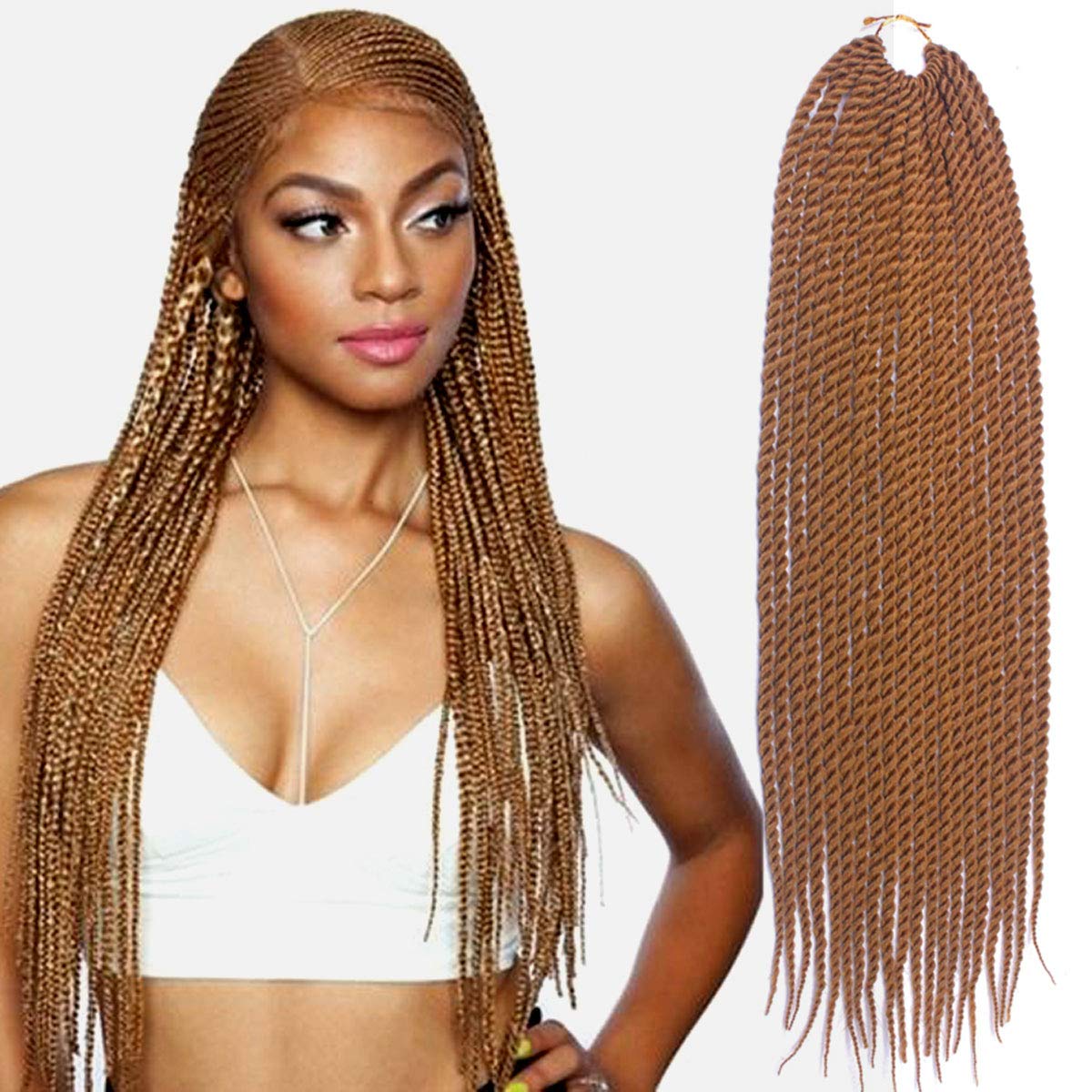 Amazon Com Senegalese Twist Crochet Hair 8 Packs 18 Inches