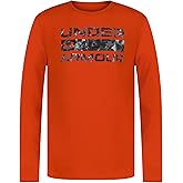 Under Armour Boys Long Sleeve Shirt, Crewneck, Lightweight and Breathable