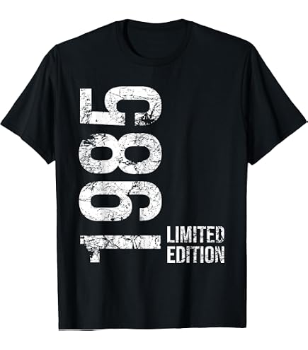 Amazon.com: 1985 Vintage Shirt Birthday Gift T-Shirt Retro Style T