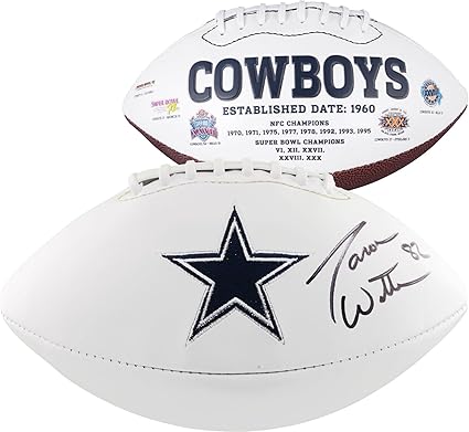 jason witten signed football