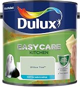 Dulux Easycare Kitchen Matt Emulsion Paint Willow Tree 2.5L Greaseproof Stain view 2