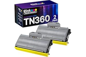 TN-360 Toner Cartridges 2 Pack Compatible Replacement for Brother TN360 TN-360 TN330 for DCP-7040 DCP-7030 MFC-7840W HL-2140 