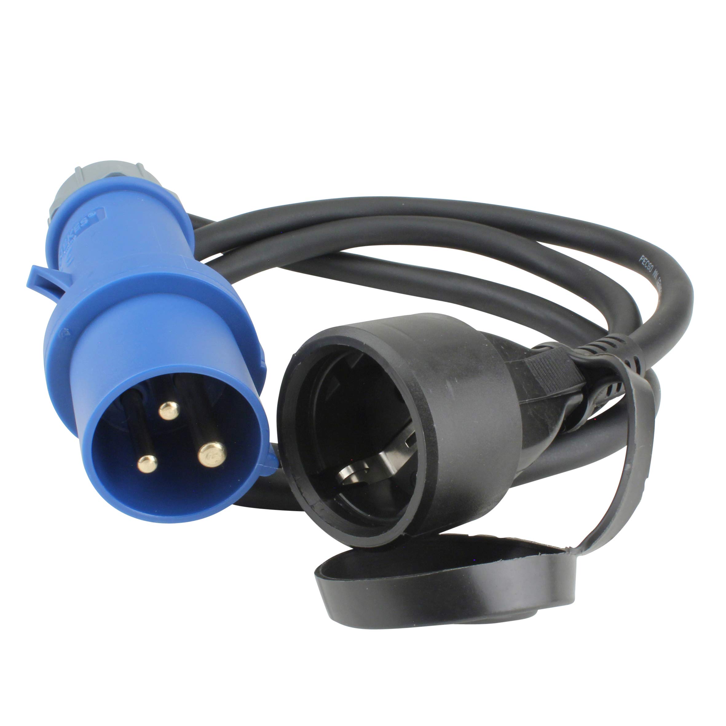 Unitec 47458 H07RN-F3G2,5 Caravan Adapter 1.5 m 16 A / 16 A