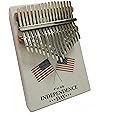 REGIS Kalimba 17Key Thumb Piano with Instruction Book and Tuning Hammer ，Portable Personal Musical Instrument， Beginners to Professionals