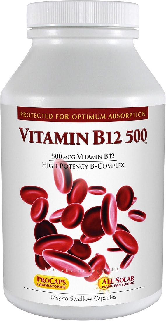 Andrew Lessman Vitamin B12 500 360 Capsules Absorption