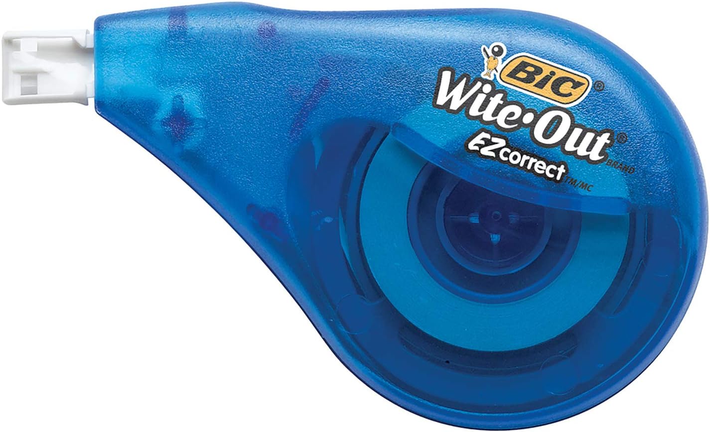 Bic Wite Out Correction Tape, 1 Tape : White Out Tape : Office Products