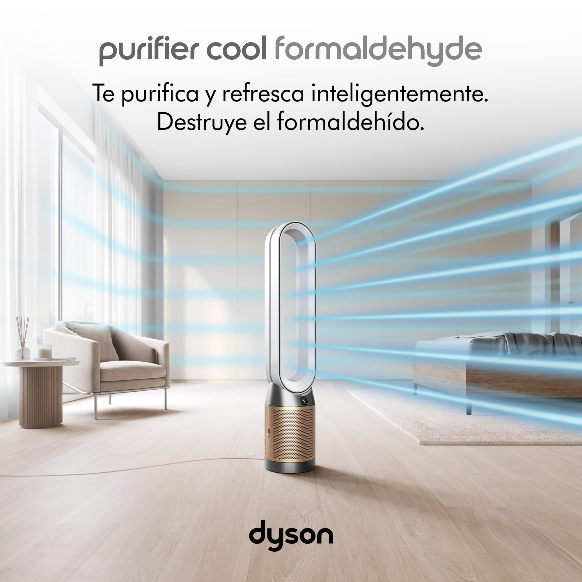 Dyson Purifier Cool Formaldehyde? TP09 Air Purifier and Fan - White/Gold Large