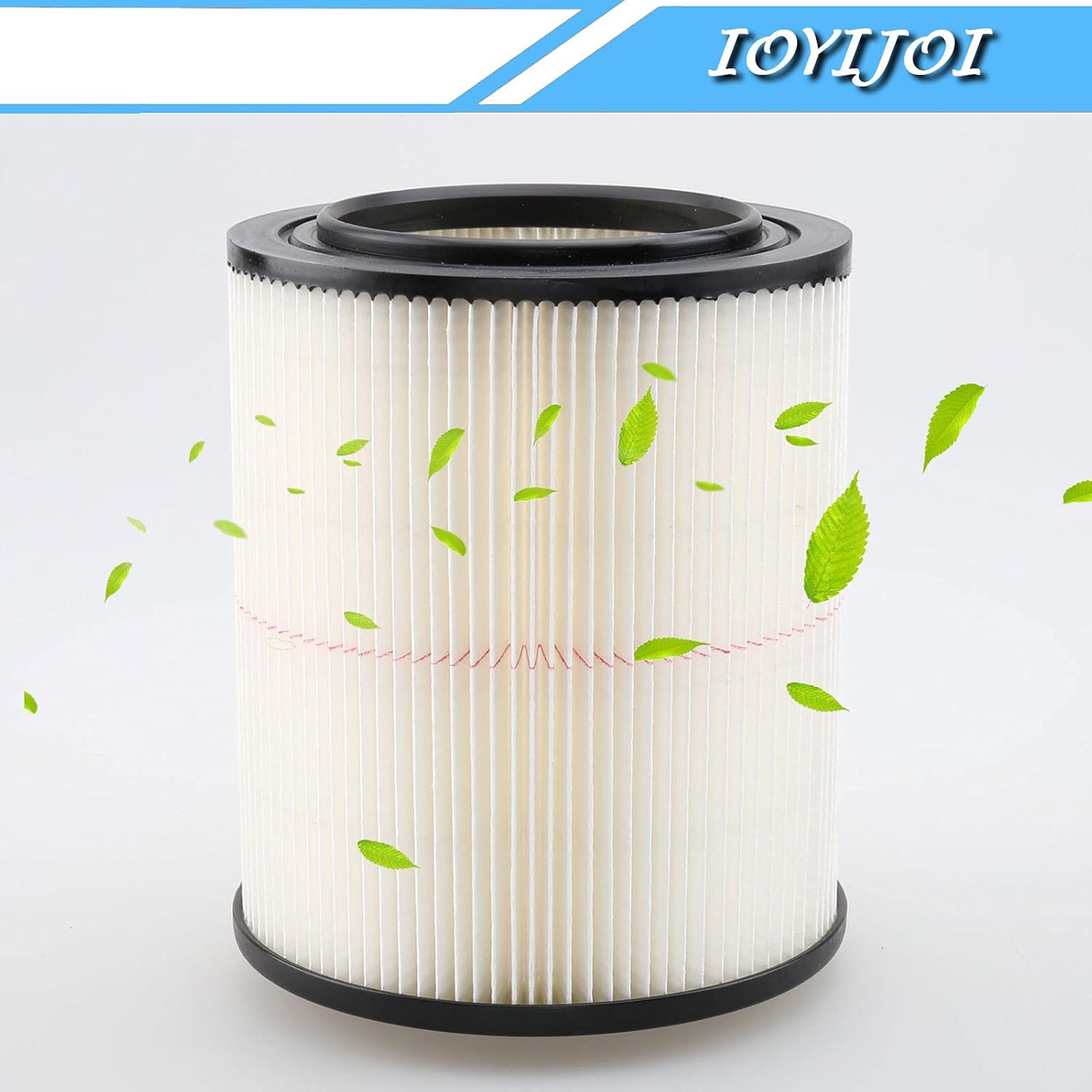 IOYIJOI 2 Pack Wet/Dry Filter Replacement for Craftsman Vac 9-17816 fit 5 Gallon & Larger Vacuum Cleaner - - 