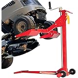 MoJack EZ Max - Residential Riding Lawn Mower Lift, 450lb Lifting Capacity, Fits Most Residential & Ztr Mowers, Folds Flat Fo