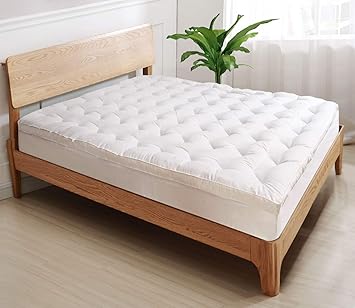 Amazon Com Marquess King Mattress Topper Quilted Pillow Top