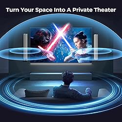 Assistrust Sound Bar for Smart TV, 80W Soundbar