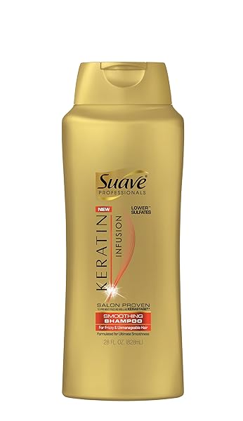 SUAVE PROFESSIONALS KERATIN INFUSION SMOOTHING SHAMPOO 28Z