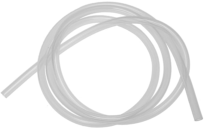 1m 4x6mm Silikonschlauch innen 4mm, außen 6mm, transparent, dehnbar, lebensmittelecht | BPA-frei*