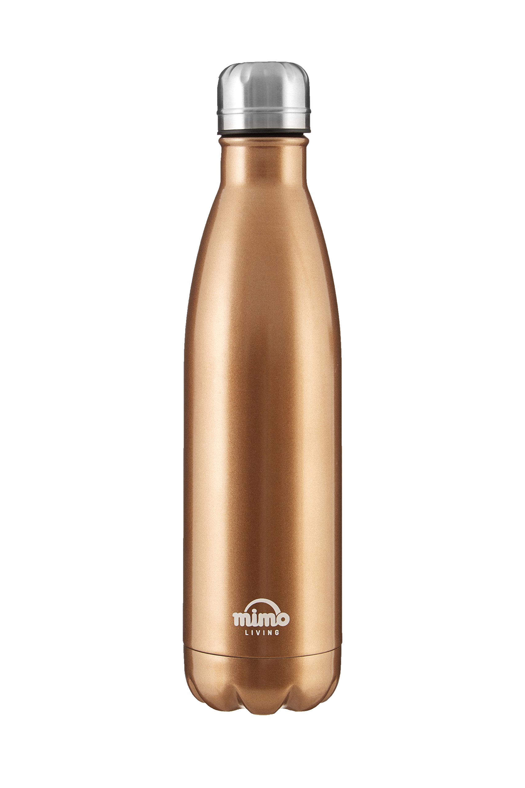 Premier Mimo Vacuum Bottle Flask, Metallic Gold, 500 ml