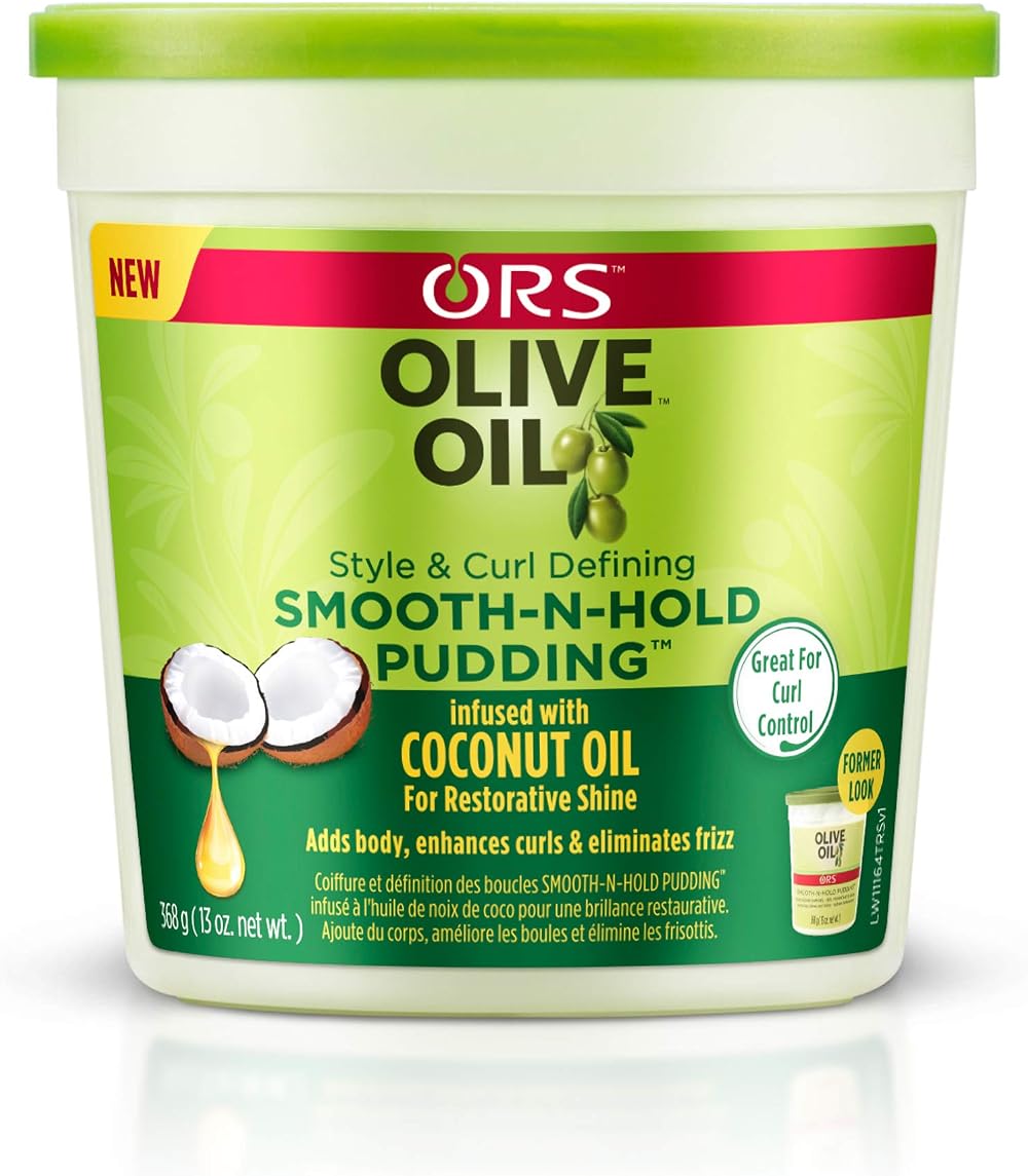 ORS Organic Root Stimulator Olive Oil Pudding 13Z Smooth Hold Curl Definition