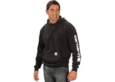 Carhartt Men's Loose Fit Midweight Logo Sleeve Graphic Sweatshirt