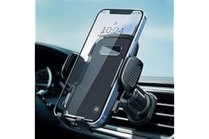 Phone Holders for Your Car with Metal Hook Clip,Air Vent Cell Phone Stand Car Mount, Universal Automobile Cradle Fit for iPho