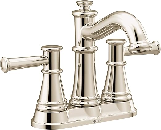Moen 6401nl Belfield Two Handle Centerset Bathroom Faucet