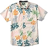 Roark Mens Journey Button Down Shirt, Classic Short Sleeve Fit T-Shirt, Chest Pocket