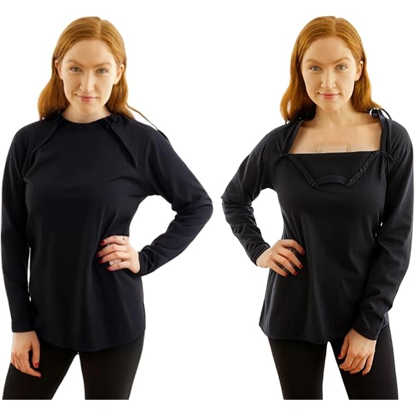 ESMOK ♡balloon tops black Frame Women's V-Neck Smocked Top