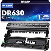 myCartridge SUPRINT DR630 Compatible Drum Unit Replacement for Brother TN660 TN-660 TN630 TN-630 Toner Cartridge for HL-L2300D HL-L2305W MFC-L2700DW MFC-L2707DW DCP-L2500D DCP-L2520DW Printer