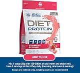 Applied Nutrition Diet Whey High Protein Powder 450g Strawberry Milkshake view 3