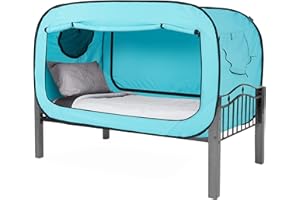 ANC POP Bed Tent Bed Canopy Tents Portable Dream Tent for Kids and Adult Indoor Sleeping Tents with 2 Doors Breathable Private Space Tents