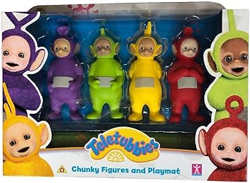 Teletubbies Chunky Figures \u0026 Playmat 