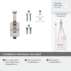 Amerock H37007G10 | Alder Double Prong Decorative