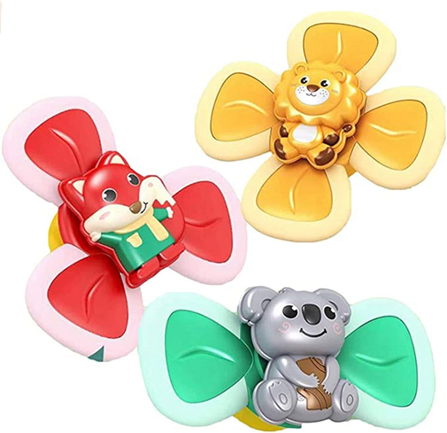 12 Stück Saugnapf Spielzeug - Sensorik Spielzeug Ab 3 Jahre