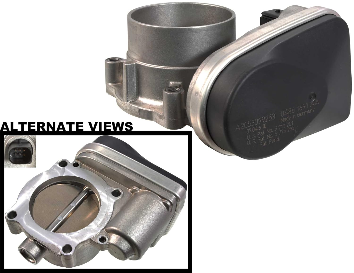 Amazon.com: APDTY 112775 Throttle Body Assembly Fits Select Chrysler 300  Pacifica Sebring Town and Country Dodge Avenger Challenger Charger Grand  Caravan ...