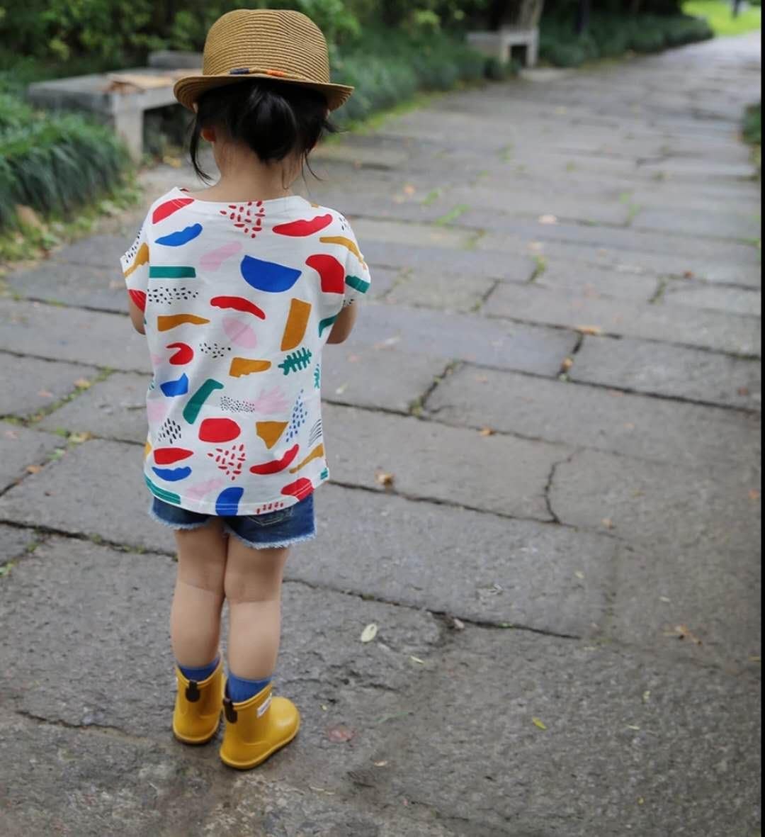Amazon Co Jp Moli インスタ話題 北欧風 キッズ ボボ風 Bobo風 Tシャツ 80cm ベビー マタニティ