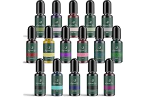 Hearth & Harbor Liquid Candle Dye for Soy Candle Making, 16 Vibrant Candle Color Dye for Soy Wax, Safe and Natural Candle Wax