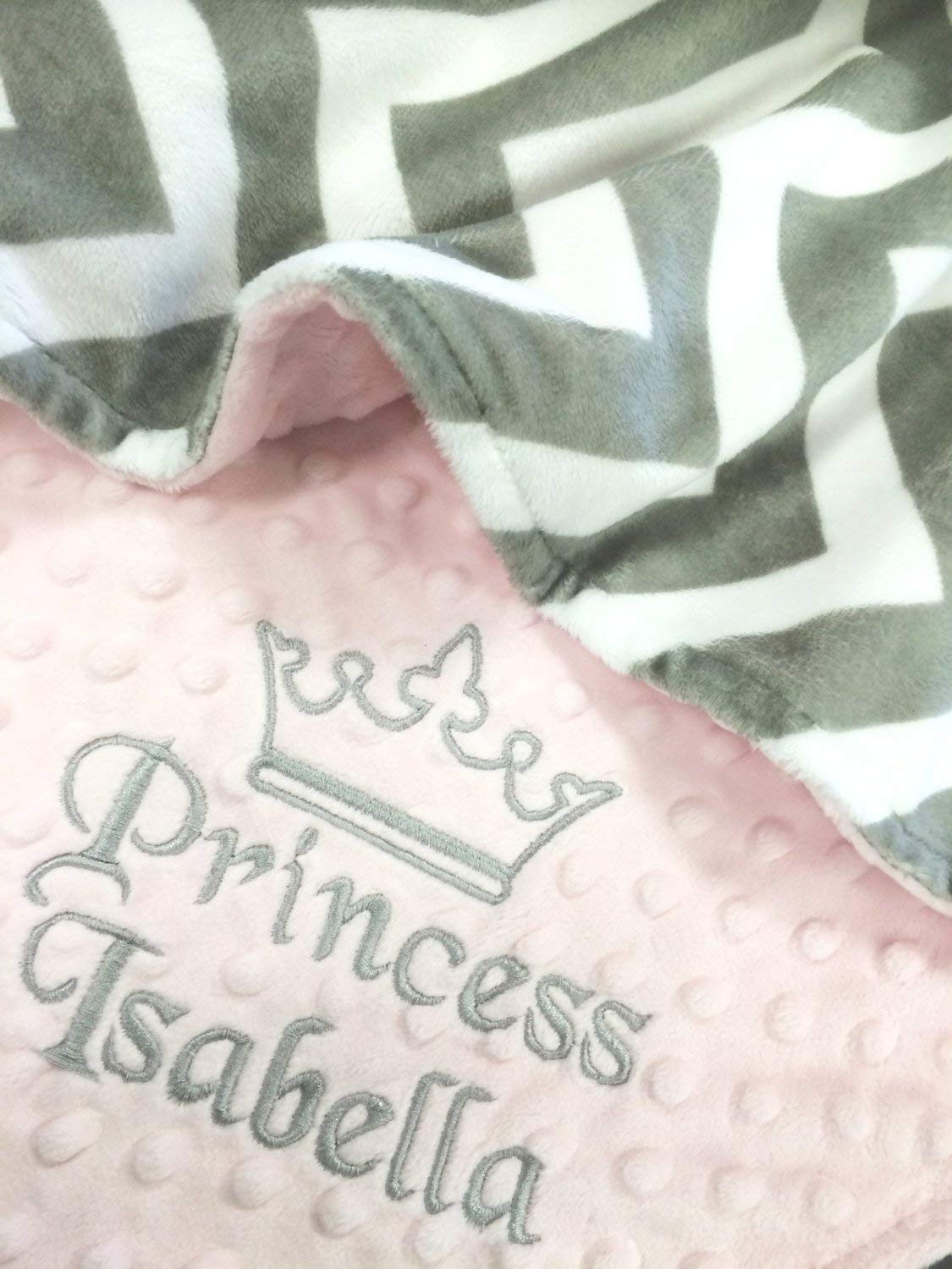 personalized crib blanket