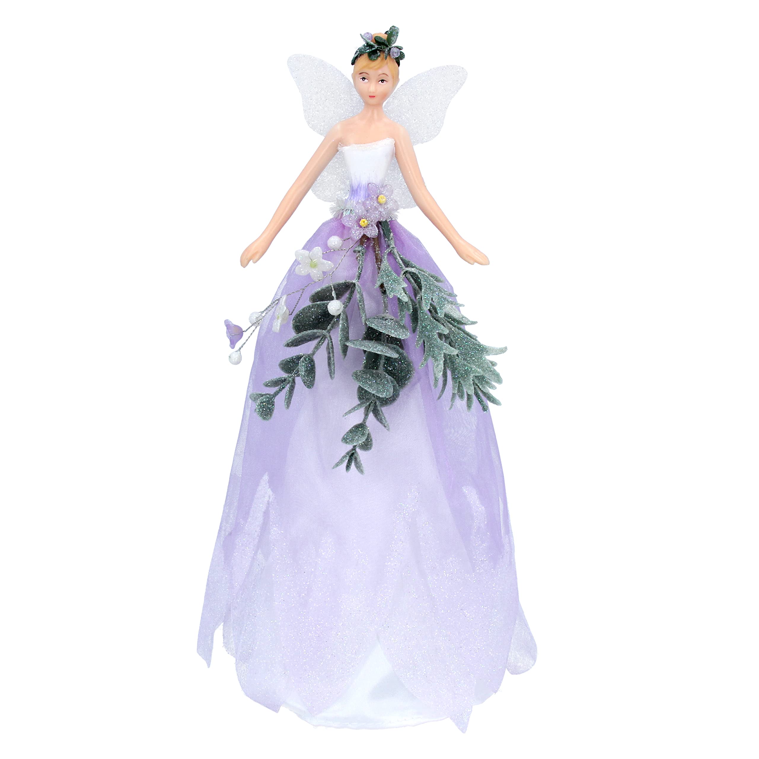 Gisela Graham Winter Dreams Tree Top Fairy, 28 cm