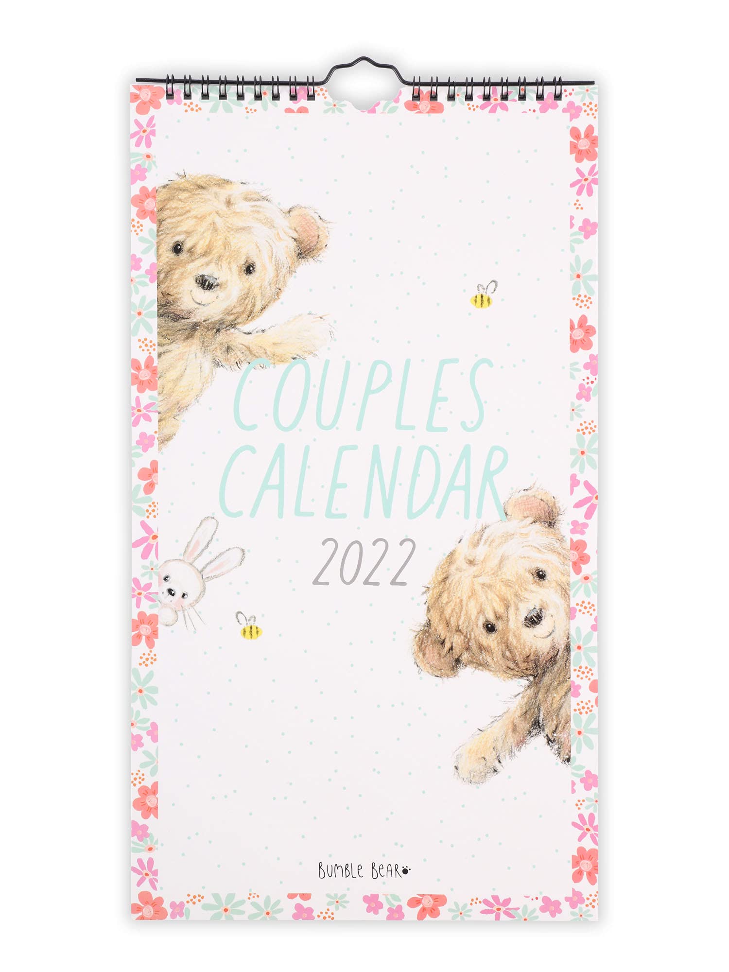 Clintons: Bumble Bear Couples Calendar 2022, Bear Calendar, Multi-Coloured, 1180841