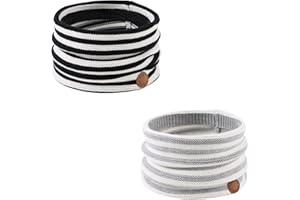 BAMERY Winter Baby Boys Scarf Cotton Girls Neck Warmer Autumn Warm Knitted Scarves for Toddler Kids