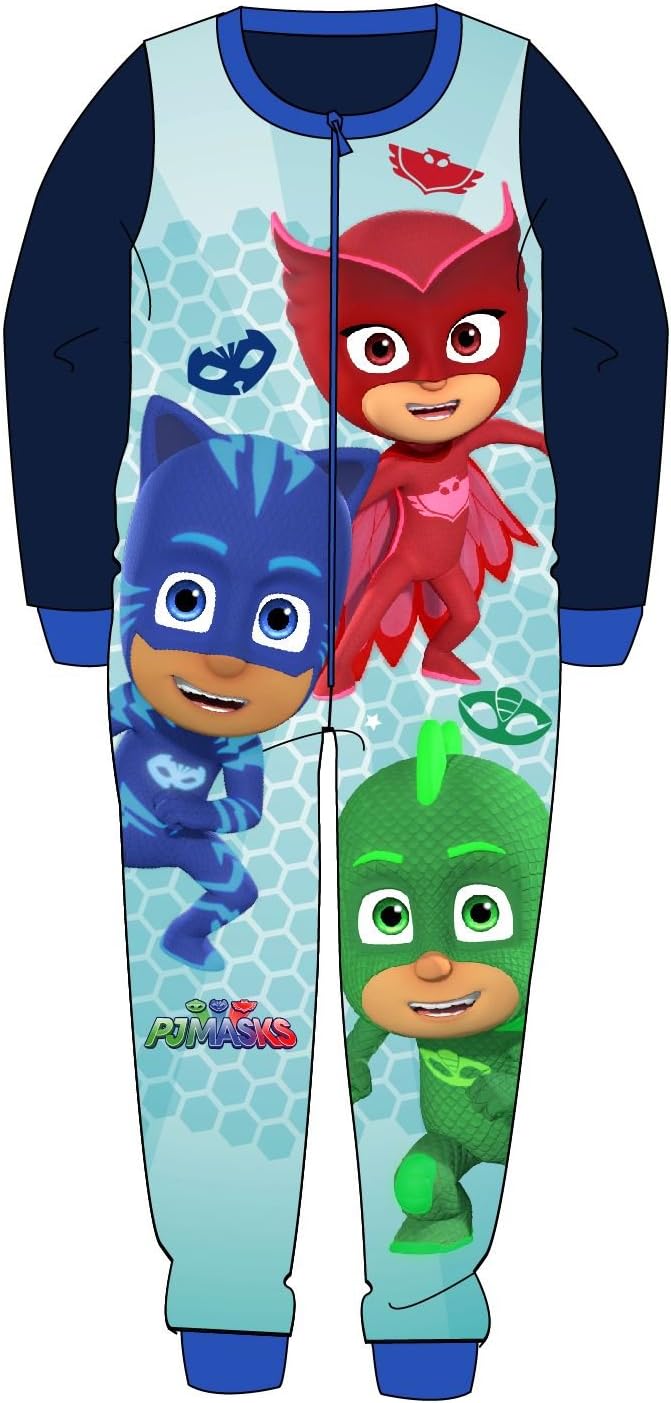 Boys All in One Piece Nightwear Style Pj Mask Size 2-3