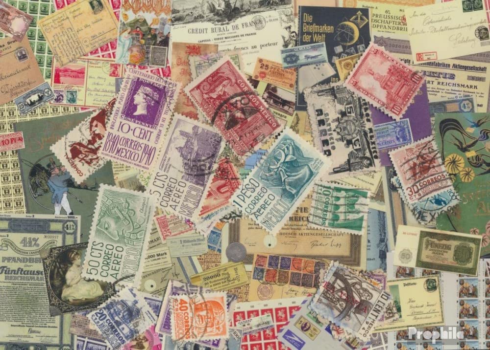 Prophila Collection Mexico 25 various stamps (Stamps for collectors)