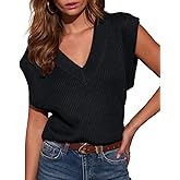 INFITTY Womens Ribbed Tank Tops Crew Neck Slim Fitted Sleeveless Top Casual Basic Summer Knit Sexy Crop Tops