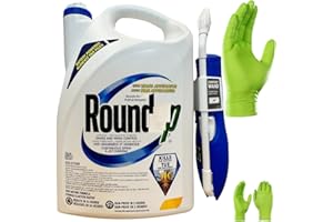 2 Pack Bundle of Grass & Weed Control Refill, Ready-to-Use Non-Selective Herbicide for Spot Treatment and Outdoor Hard Surfac