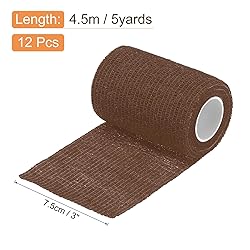 uxcell 12 Rolls Adhesive Elastic Tape Elastic